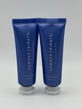 NEW 2X Summer Fridays Jet Lag Mask Travel Size Minis 10g/0.35oz Each AUTHENTIC