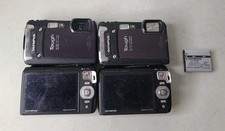 Olympus Tough TG-820 Digital Camera Black 12MP Shock Waterproof  Battery