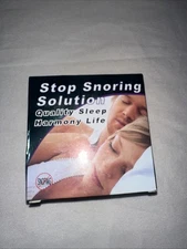 Stop Snoring Solution Mouthpiece with Case New In Box