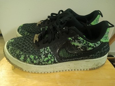Nike Air Force 1 Crater Flyknit Next Nature Men's Sz 9 DM0590-002 