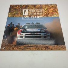 1992 WRC World Rally Championship Review Laserdisc PILW-1114 Japan Import