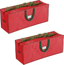 Christmas Tree Storage Bag Set - Set of 2 Bags for 7.5-Foot Artificial Trees - P