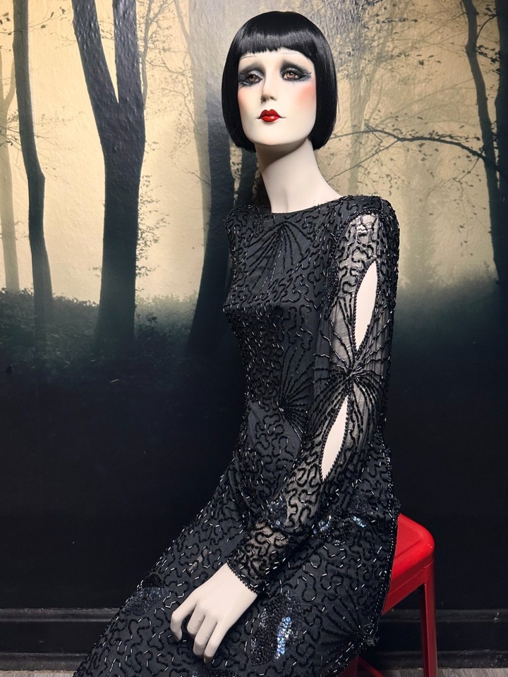 GRENEKER Vintage Realistic Full Size Female Mannequin Goth Flapper ...
