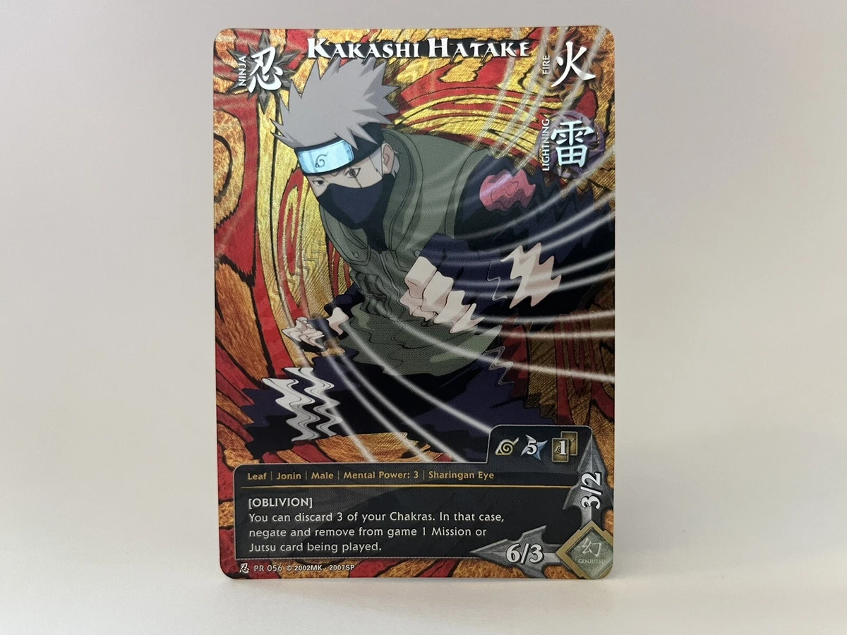 Naruto Photo card Hatake Kakashi Promo A