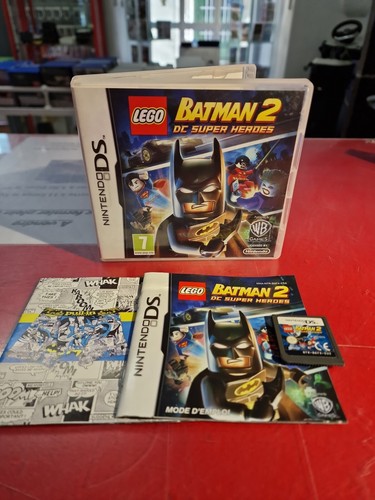Nintendo DS Lego Batman 2 DC Super Heroes pal fr Bon état Avec notice ...