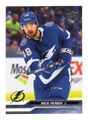 2023-24 Upper Deck Series 2 #417 Nick Perbix Tampa Bay Lightning Hockey Card