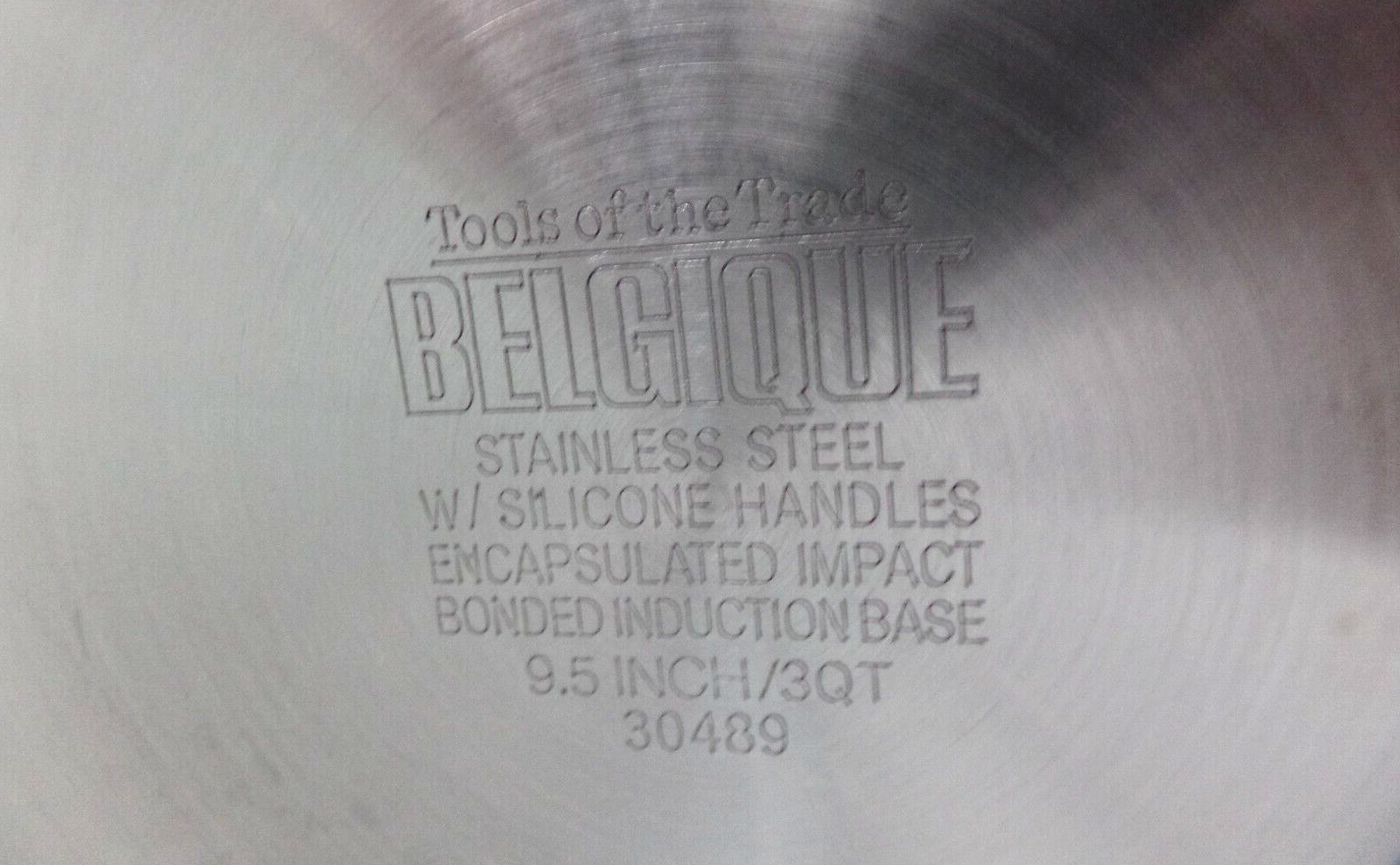 TOOLS of the TRADE BELGIQUE 7 PC. STAINLESS STEEL COOKWARE SET wirh