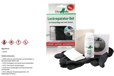 2x ColorMatic Lackreparatur Set für Steinschläge und tiefe Kratzer