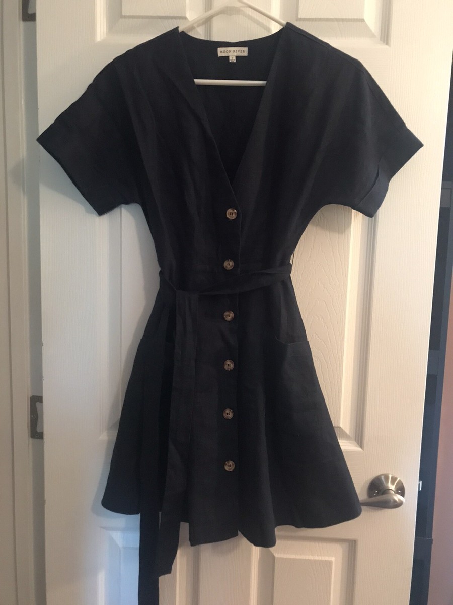 denim dress pick up today Days Button Mini COLOR:Cream/Blue Category_Guest of Wedding Dresses Scroop Patterns: Call for Mini dresses Add a