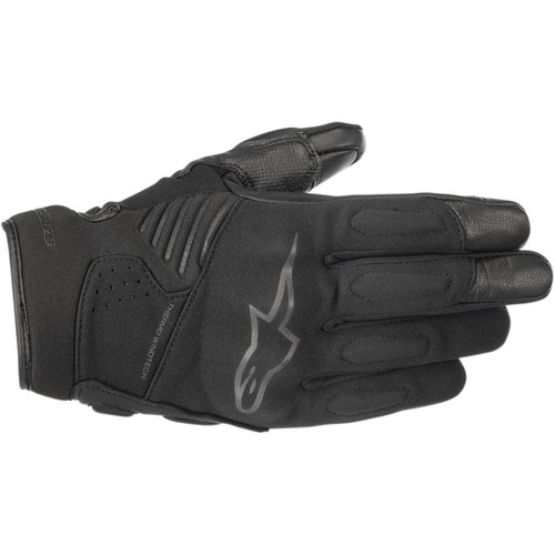 Alpinestars FASTER Textile/Leather Touchscreen Riding Gloves (Black/Black) XL - Picture 1 of 2