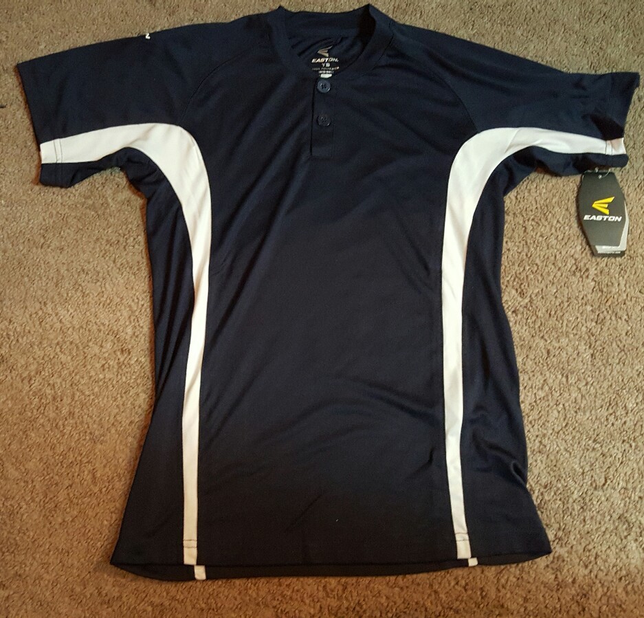 Double Focus Basic Collection 100% Polyester Sports Uniform Easton Youth Dual Focus Baseball Jersey ...