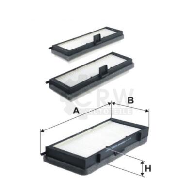 FILTRON Innenraumfilter Partikelfilter für Fiat Scudo Combinato 220P