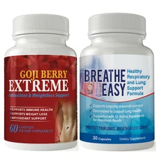 Goji Berry Weight Loss Breathe Easy Respiratory Lung Support Dietary Supplement
