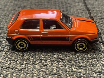 2023 Hot Wheels Multi Pack Exclusive Volkswagen Golf MK2 Orange