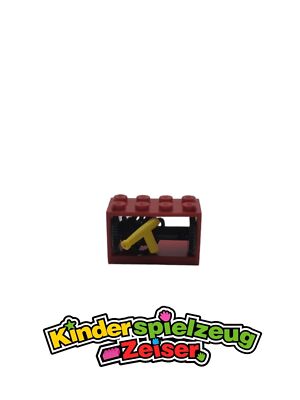 LEGO Seilwinde Rolle rot Red String Reel 2x4x2 Complete String Nozzle 4209c07