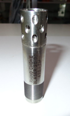 Choke - Rhino - Remington / Blaser - 20 GA - Ported - Light Modified .620