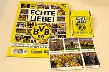 Panini BVB Dortmund echte Liebe - 10 Tüten + Album + Extra Sticker Bogen