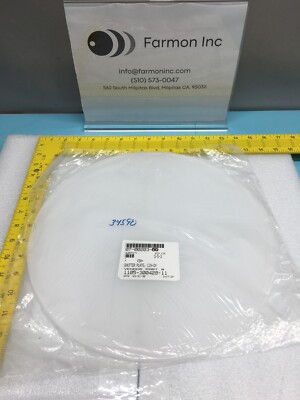 TOKYO ELECTRON TEL 1105-300428-11 SHUTTER PLATE, QUARTZ, CIN-OX, 34590, 129438