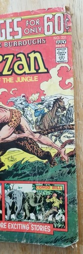 DC Comics Tarzan #231 June-July 1974 - Picture 3 of 5