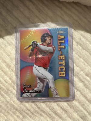 2024 Topps Chrome - All-Etch #CAE-17 Jose Ramirez