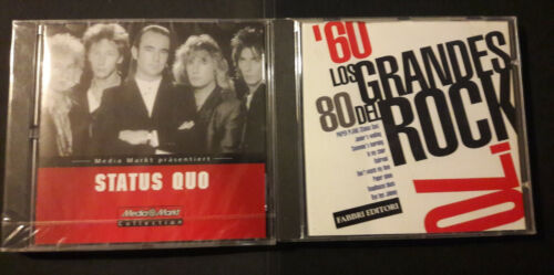 Status Quo rare CD Paper Plane (Los Grandes del Rock) +CD Media markt collection - Photo 1/3