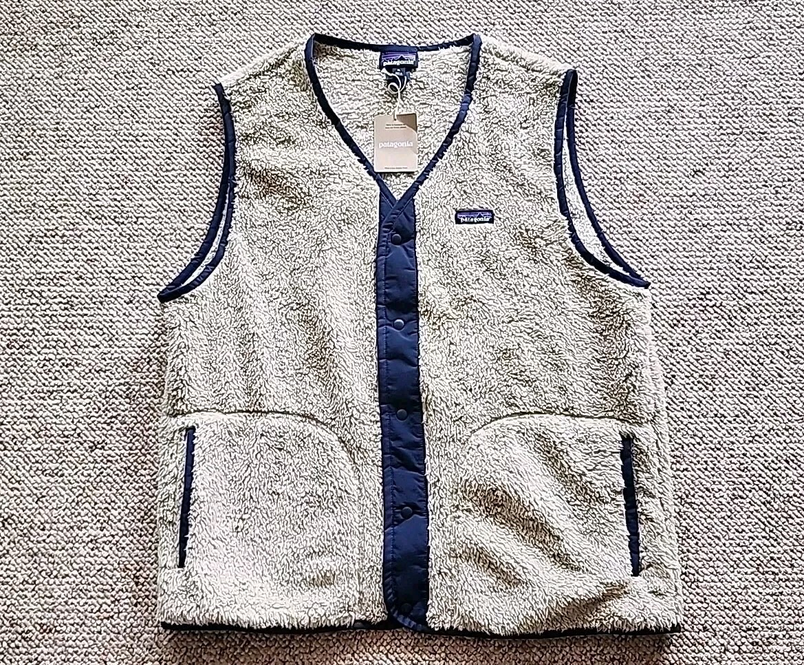 NWT New Patagonia Men's Deep Pile Los Gatos Vest Size XL Color El