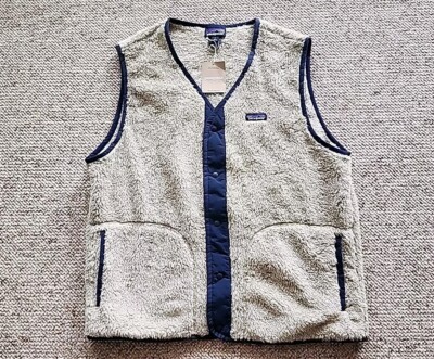 NWT New Patagonia Men's Deep Pile Los Gatos Vest Size XL Color