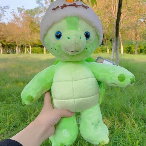 NEW Disney Friend of Duffy Olu The Turtle Winter with Hat Plush Toy - Picture 3 of 4