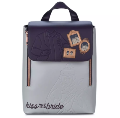 Purple and Gray Kiss the Bride Backpack BRIDE Racing Backpack – Garage Girls Jewelry main image 4