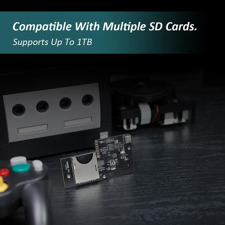 CUBEODE V1.2 Optical Drive Emulator Reusable for DOL-001/ DOL-101 adapters - Image 4 of 4