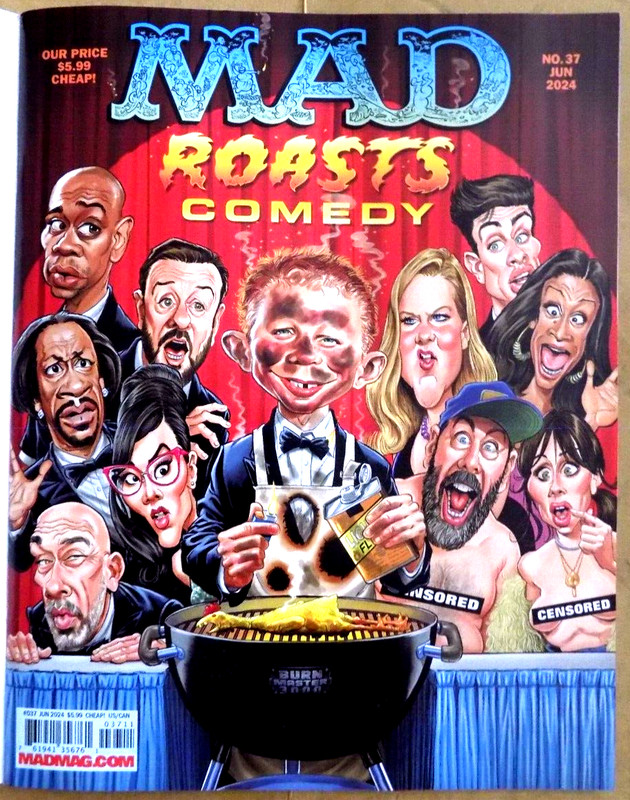 MAD ROASTS COMEDY  MAD MAGAZINE NO. 37 JUNE 2024