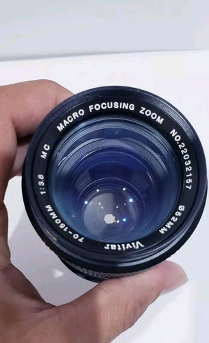 Vivitar 70-150mm 1:3.8 Macro Focusing Zoom Lens For Minolta MD - Works - Picture 7 of 7