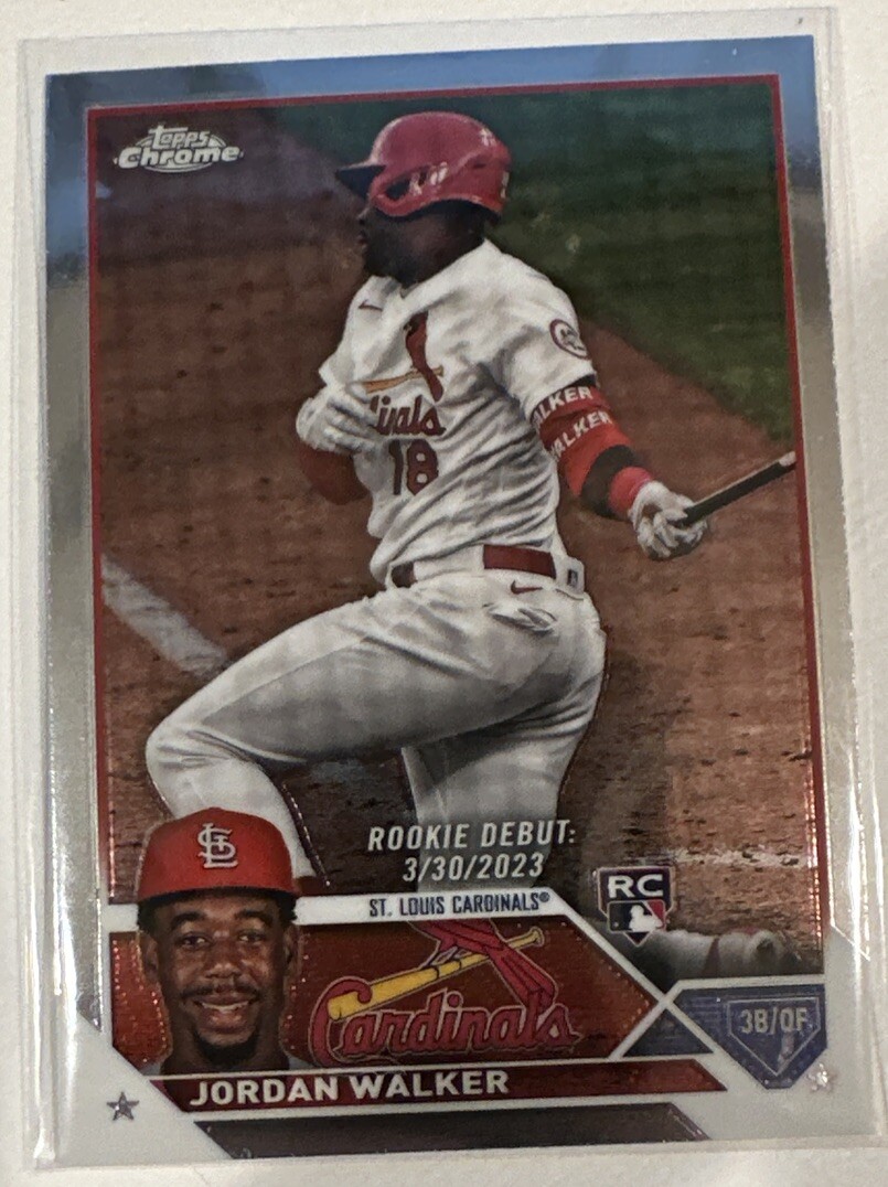 2023 Topps Chrome Update Series - Rookie Debut #USC150 Jordan Walker (RC)