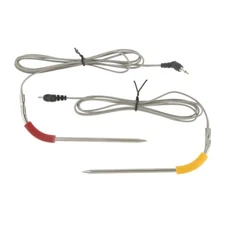 2x Barbecue Stove Meat Probe Temperature Sensor for Weber iGrill Smokers Grills