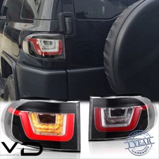2007-2016 2017 2PCS VLAND LED Tail Lights For Toyota FJ Cruiser W/ Running Light