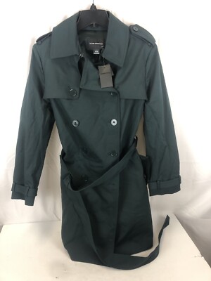 forest green long coat
