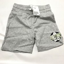 H M Boys Shorts Size 3-4 Years Gray Flexible Drawstring Elastic Waist Heather