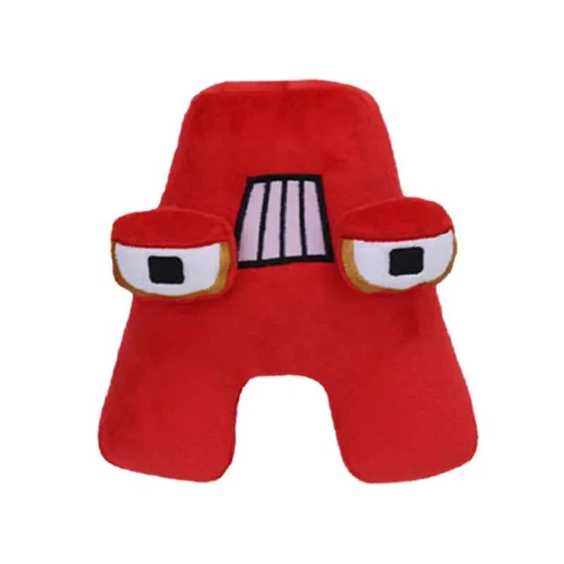 Muñeco de peluche Alphabet Lore letras alfabéticas juguetes educativos para niños Foto 2 de 4