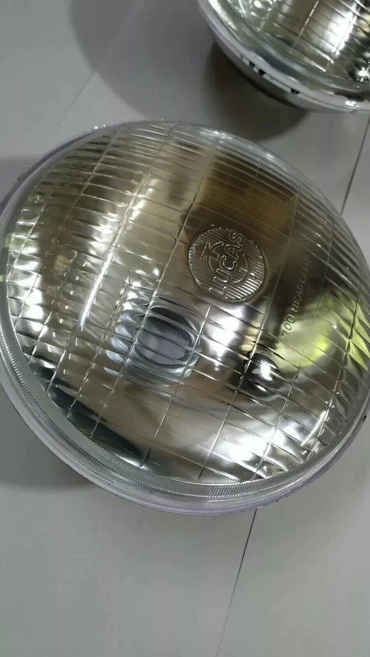 Ford Cortina Mk3 Genuine Lucas 7" Sealed Beam Halogen Conversion Headlight Kit - Image 4 of 4