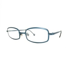 Vintage la Eyeworks Eyeglasses Frames TUNEUP 576 Blue Rectangular 50-20-125