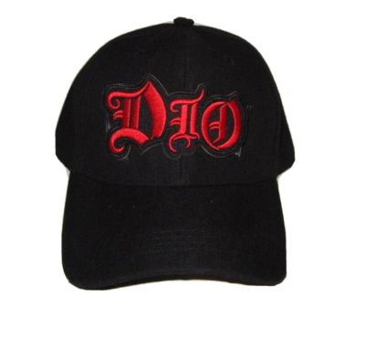 Cappellino Baseball Regolabile – Logo Ricamato DIO – Patch Musica Rock – Nero – Taglia Unica - Foto 5