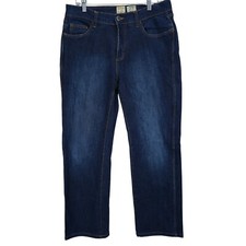 Red Head Mens Jeans 32X32 Dark Wash Denim Workwear Outdoors Cowboy Western