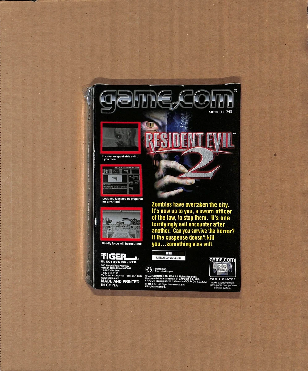 Resident evil 2 tiger electronics sales