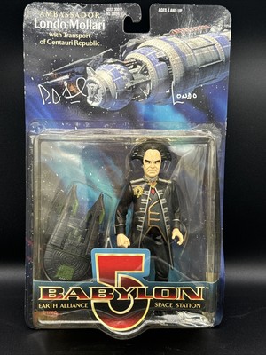 1x  RJ0213: AUTOGRAPHED: Babylon 5: Ambassador Londo Mollari: WB Toy: 20016: 199