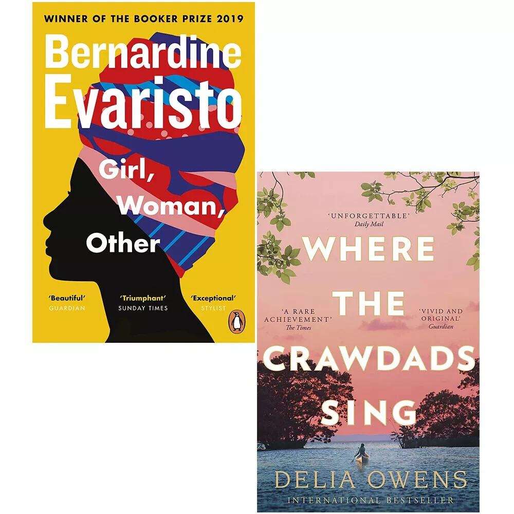 Where the Crawdads Sing, Girl Woman Other 2 Books Collection Set Paperback NEW