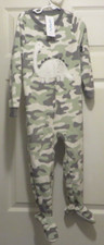 Carter's Toddler Boy's Dinosaur Camo Fleece Footed Pajama Sleeper, Size 4T