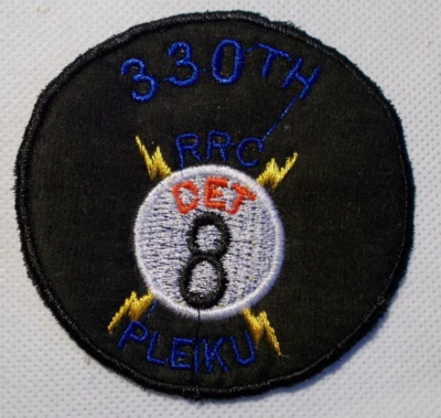 Ecusson / patch US Vietnam - Navy - 330Th RRC - Radio research compagny - 8 DET - Photo 1/2