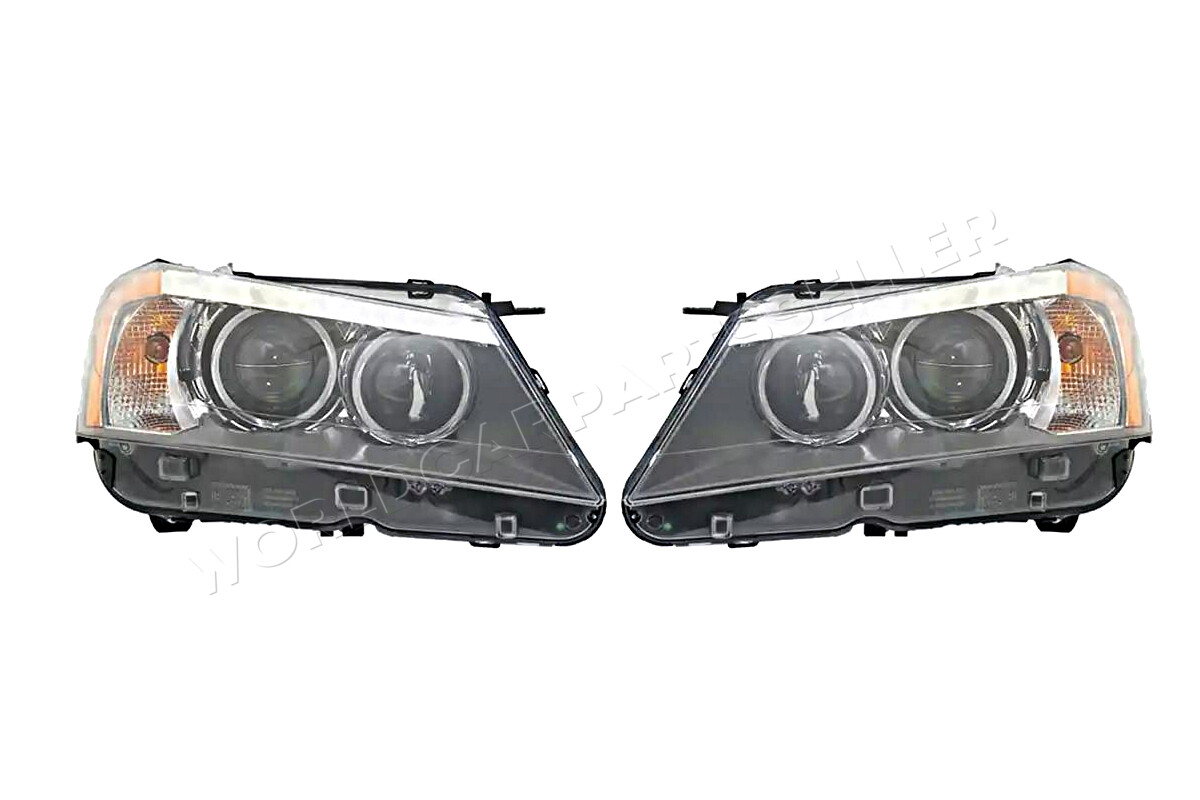 Bi-Xenon Headlight Left+Right Set D1S For BMW X3 F25 2010-2017 OEM 