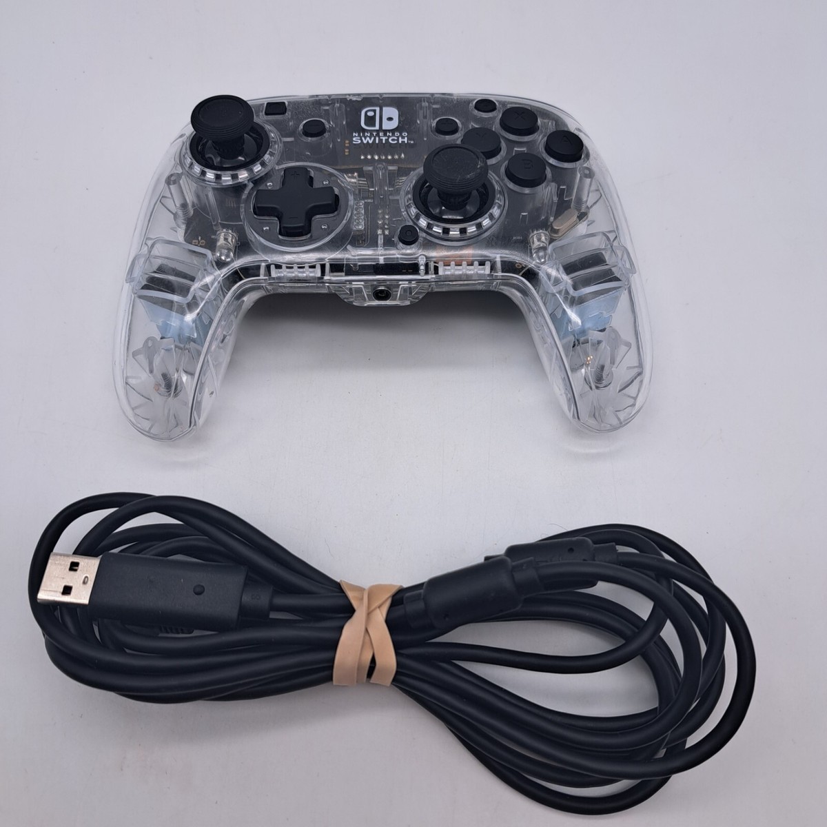 PDP Clear Afterglow Primastic Wired Nintendo Switch