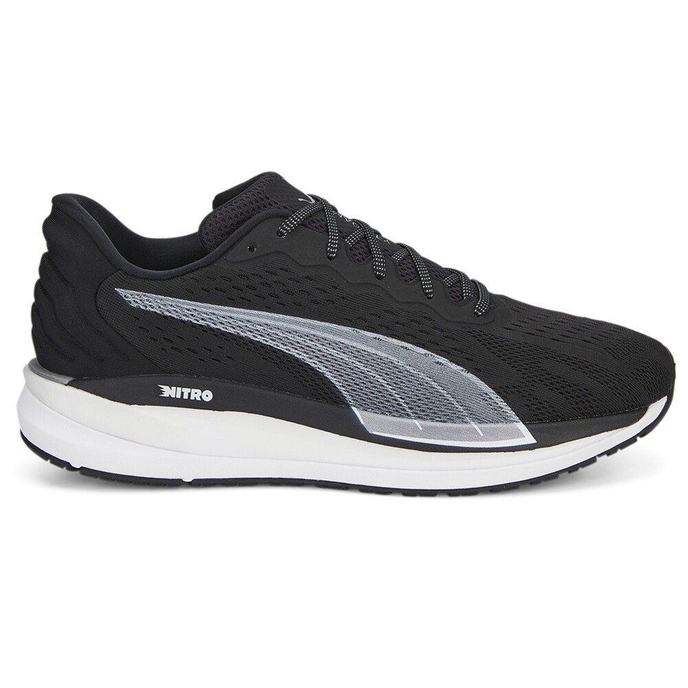 Puma Magnify Nitro Surge Mens Black Running Sneakers 37690505